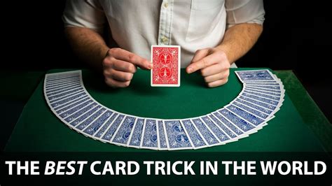 card tricks revealed|The Best Card Trick In The World .
